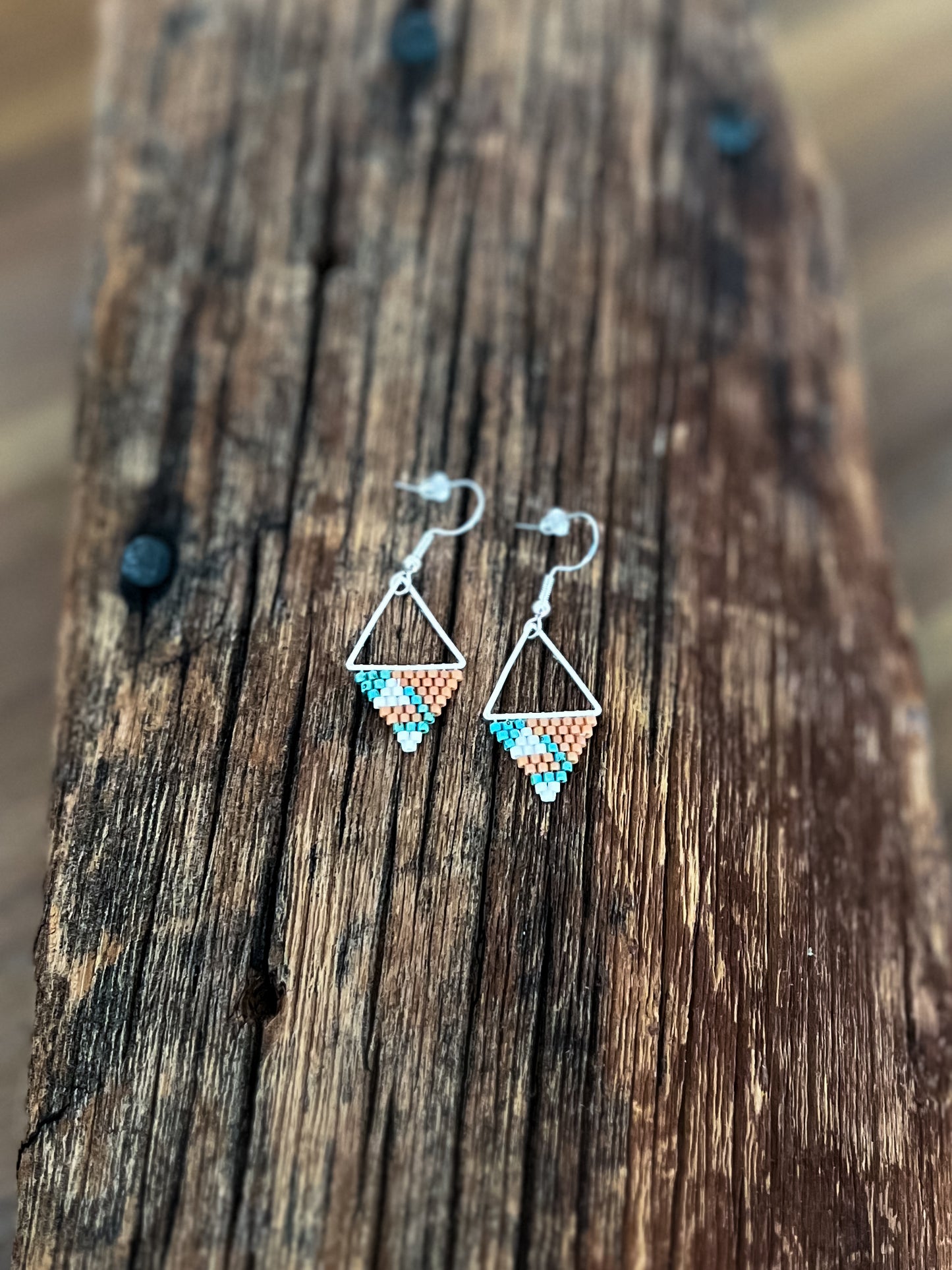 Boho Triangle Earrings